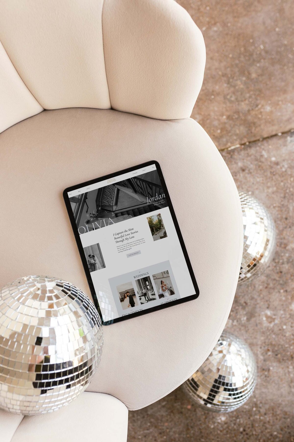 Olivia Showit website template for wedding photographers 005