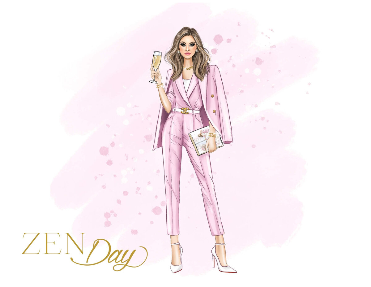 zen day brand design for wedding planner3