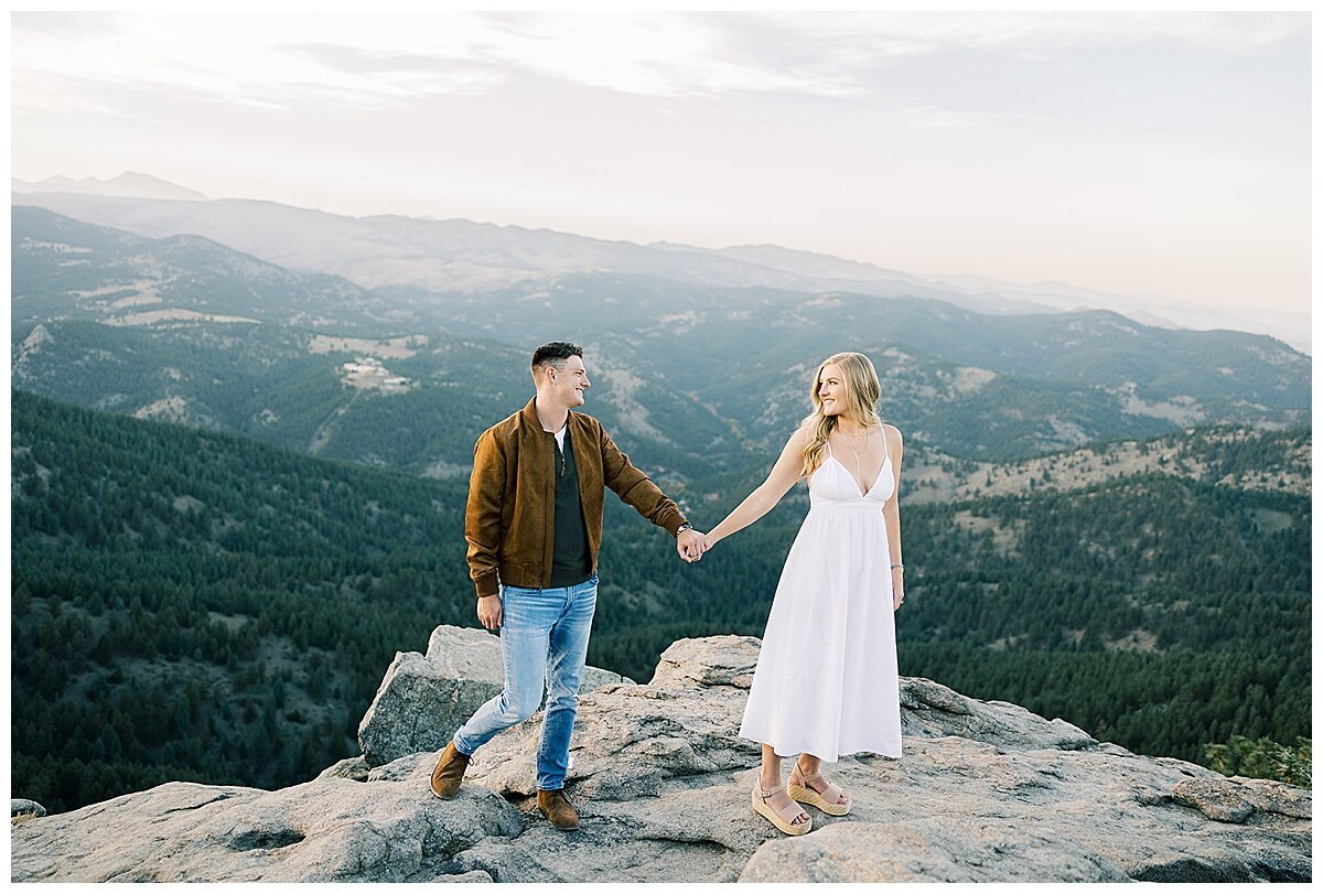 Crystal Leffel Photography Wedding Photographer Denver Colorado Timeless Light Airy The Engagement Session Film Photographer_0011