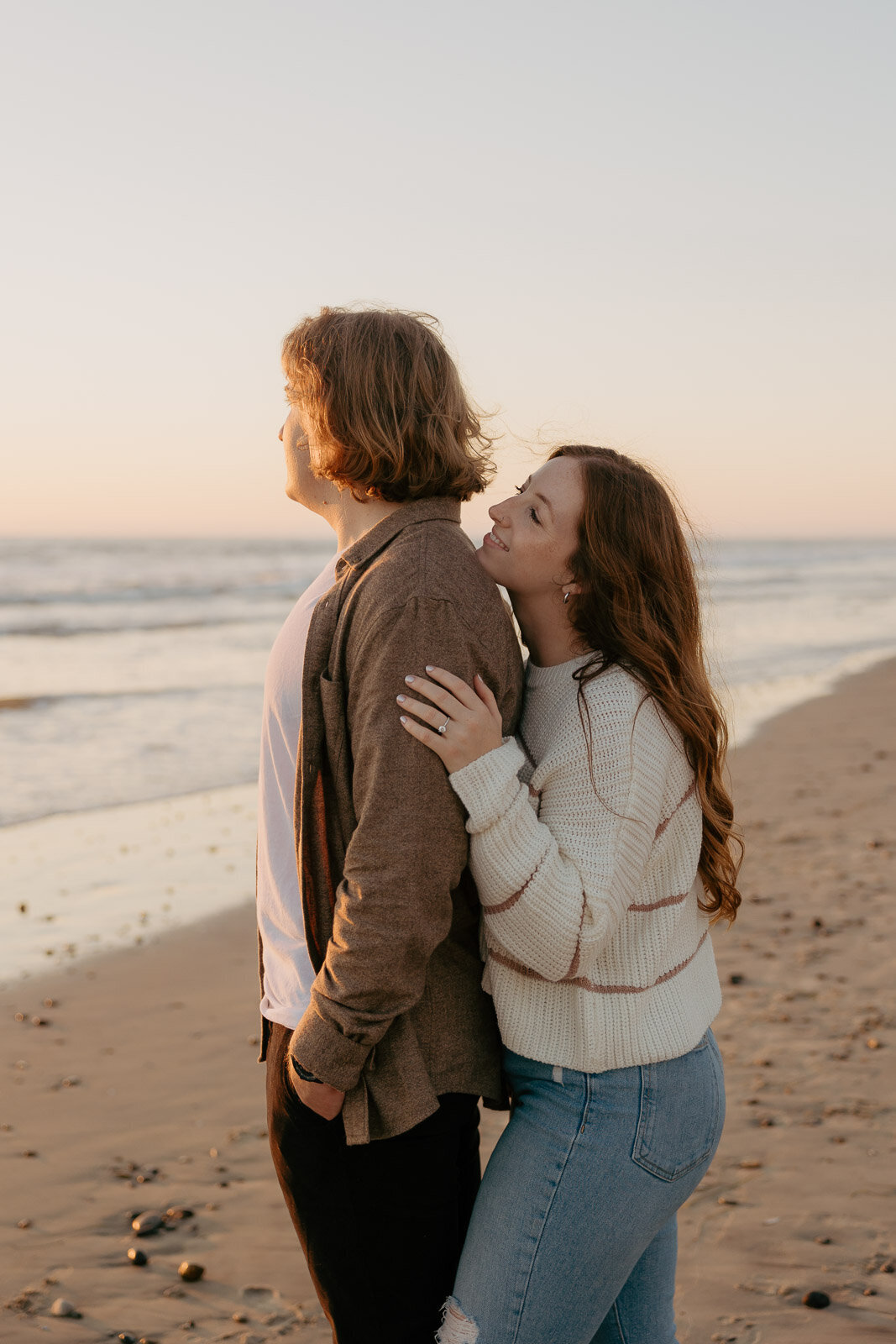 Lexx-Creative-San Diego-Beach-Golden Hour-Engagement-Shoot-38