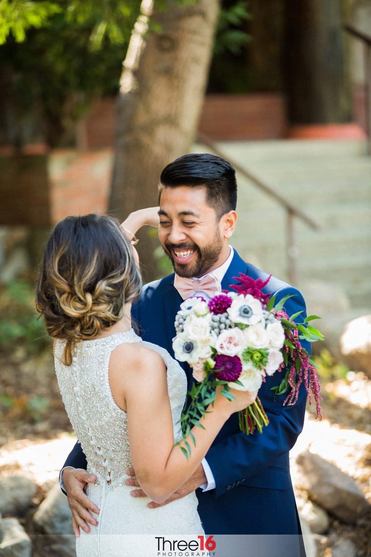 It's all smiles between this Bride and her Groom