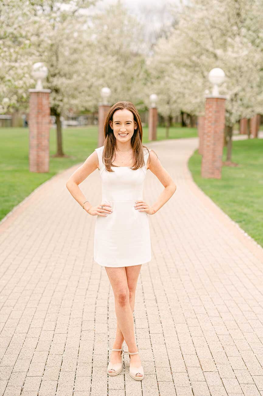 Quinnipiac University senior-photograph