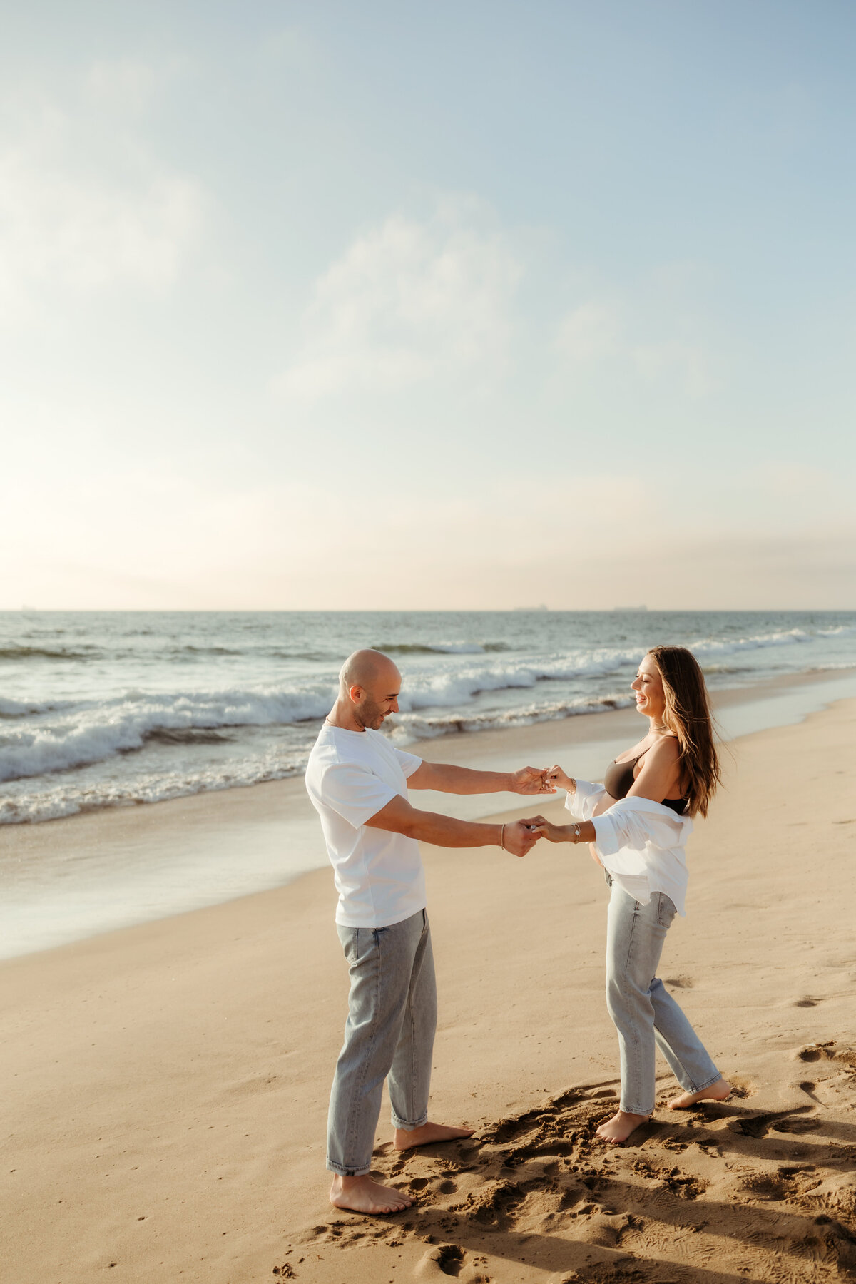 hermosa beach maternity photographer 2