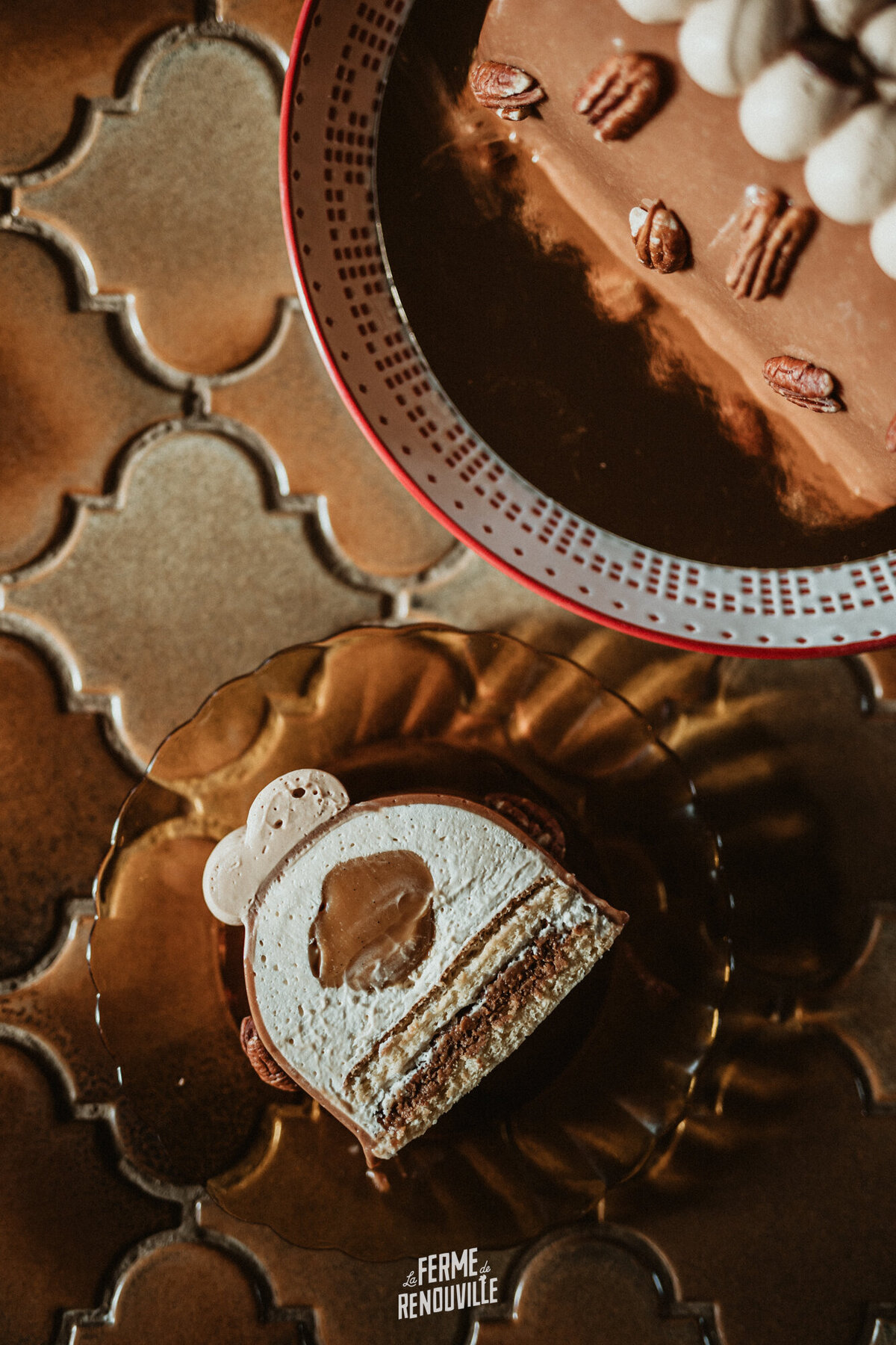 Bûche de Noël Ferme de Renouville