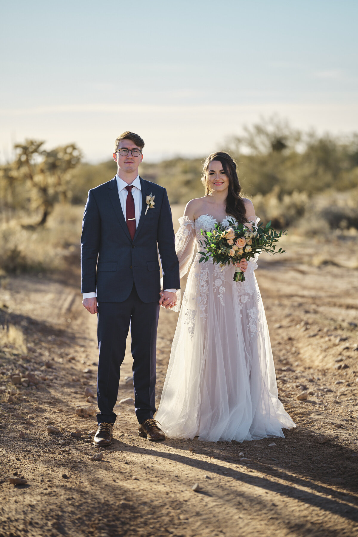 couple in the desert
