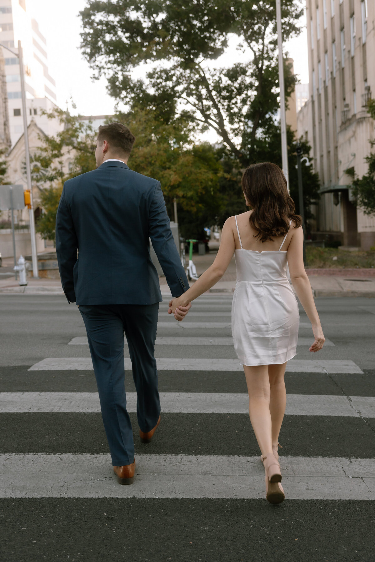 Downtown Austin Engagement Photographer