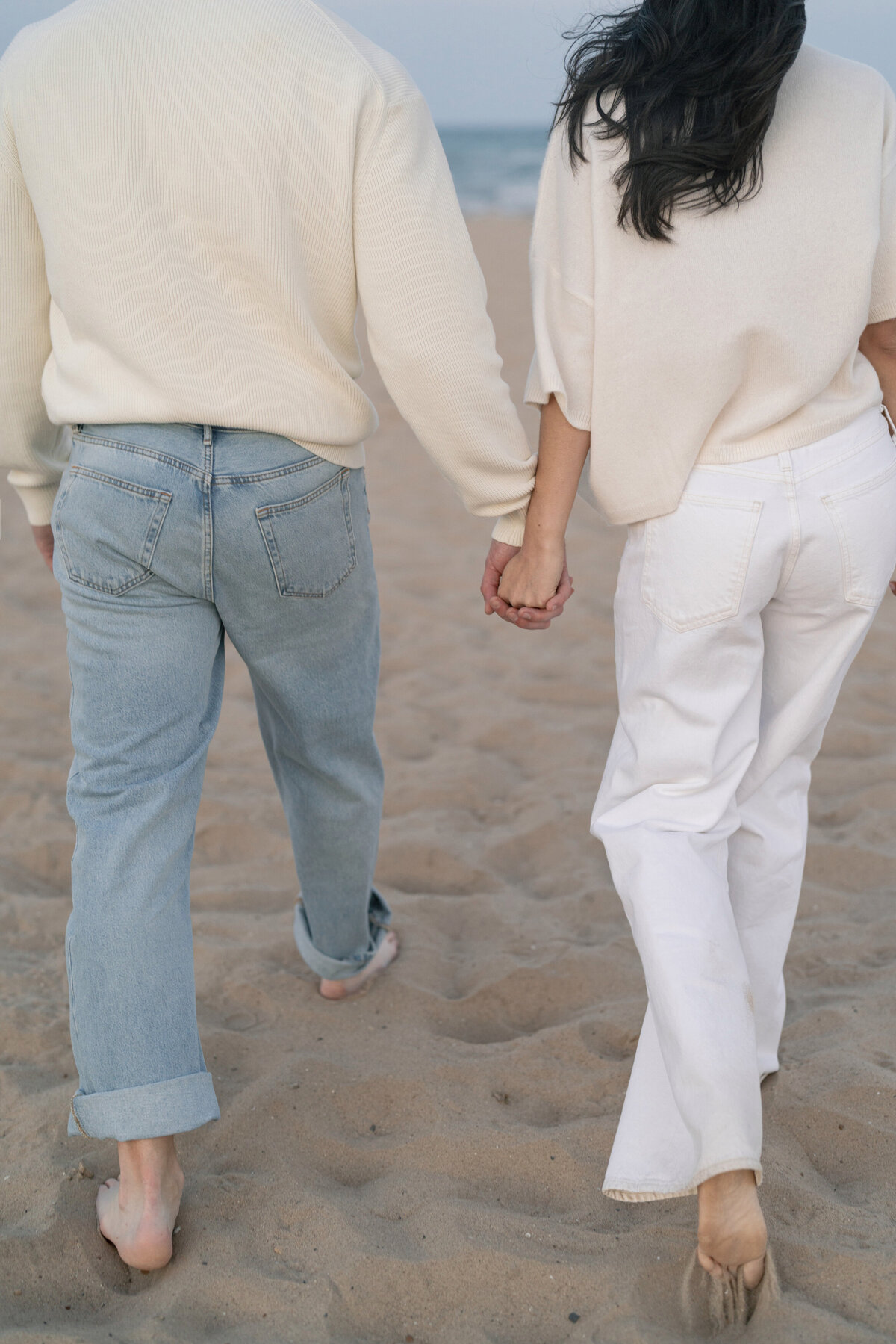 Aspen-Avenue-Chicago-Wedding-Photographer-Engagement-Session-Northwestern-University-Evanston-Prada-Puppy-Editorial-Candid-Stylist-Beach-75