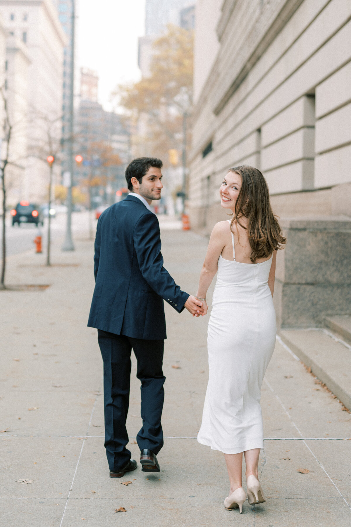 Old Courthouse Engagement Session in Downtown Cleveland-25