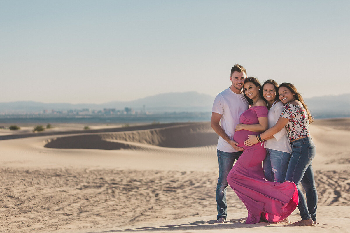 Nellis Dunes Family Session | Taylor Made Photography