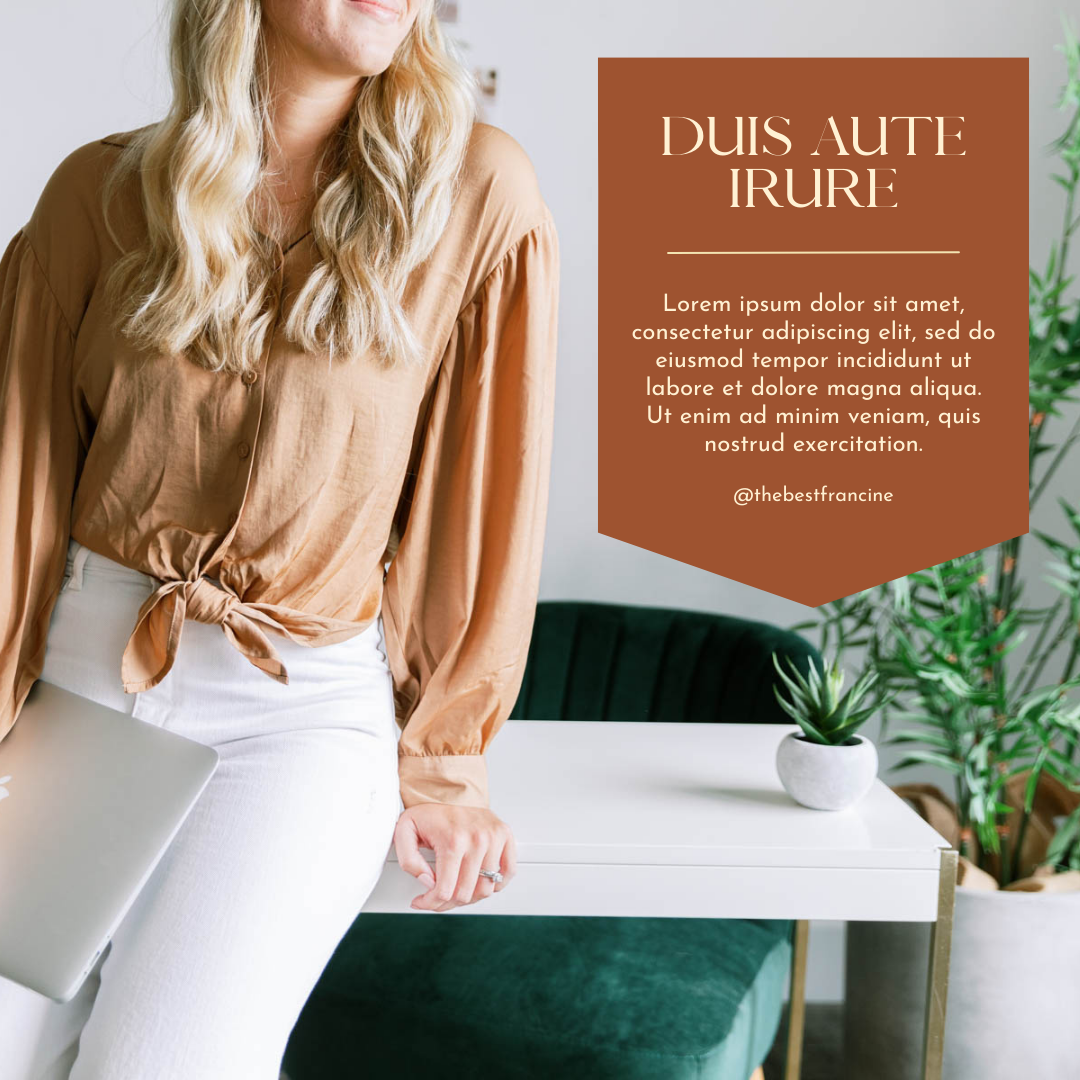 Francine Sinclair Social Templates