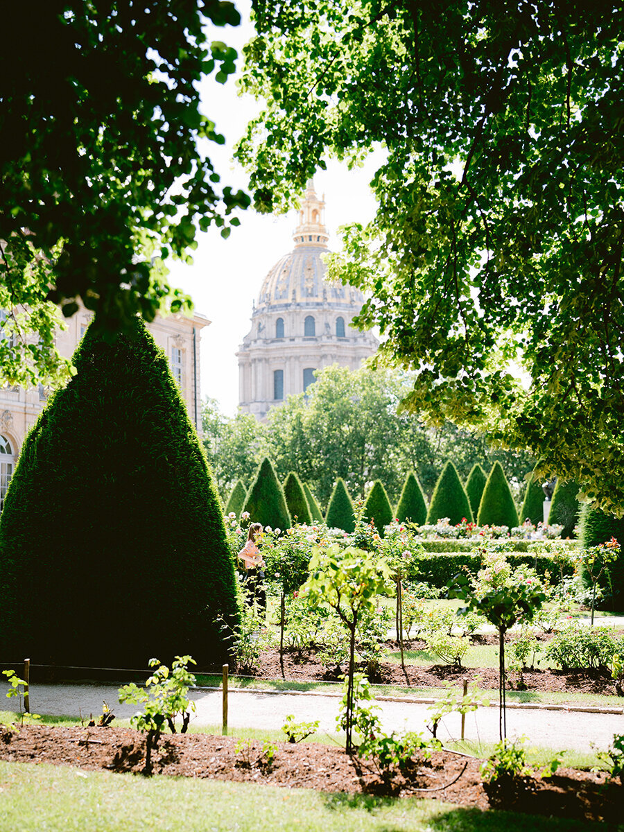 Musee Rodin Wedding by Alejandra Poupel Events Garden 