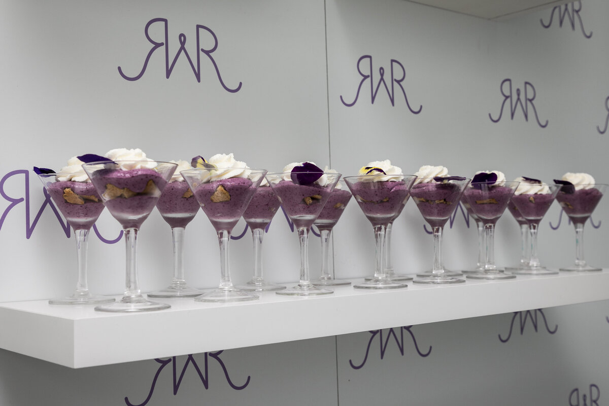 MagnoliaBluebird_Newseum_ImageLink_BatMitzvah_PurpleAquaPatternDessertWall3