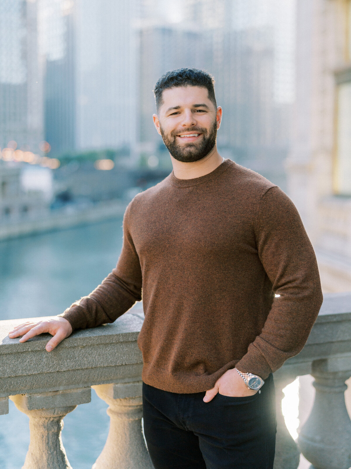 Downtown Chicago, Fall Engagement Session | Amarachi Ikeji Photography19