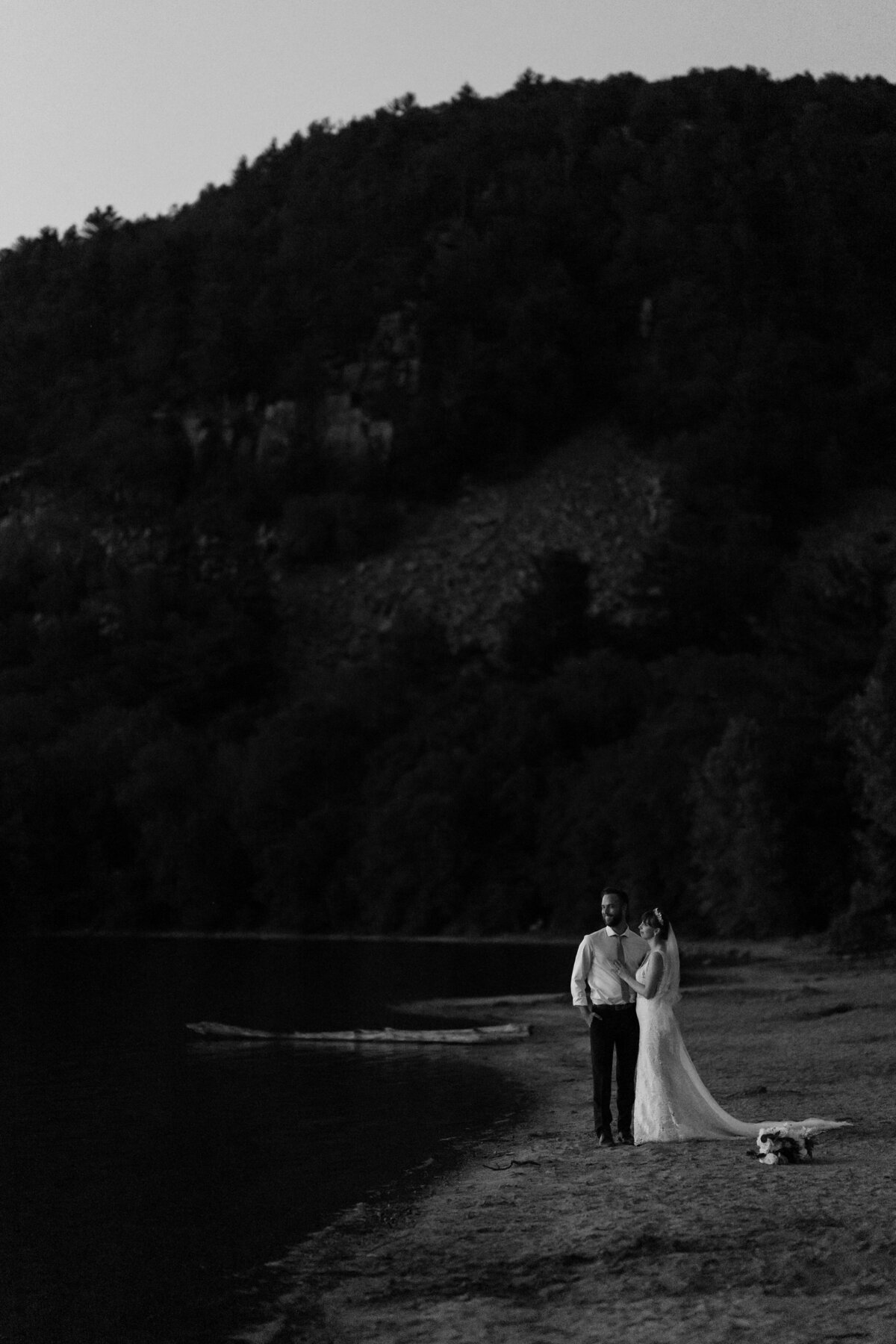 Bridal Session elopement Devil's Lake State Park, WI-279