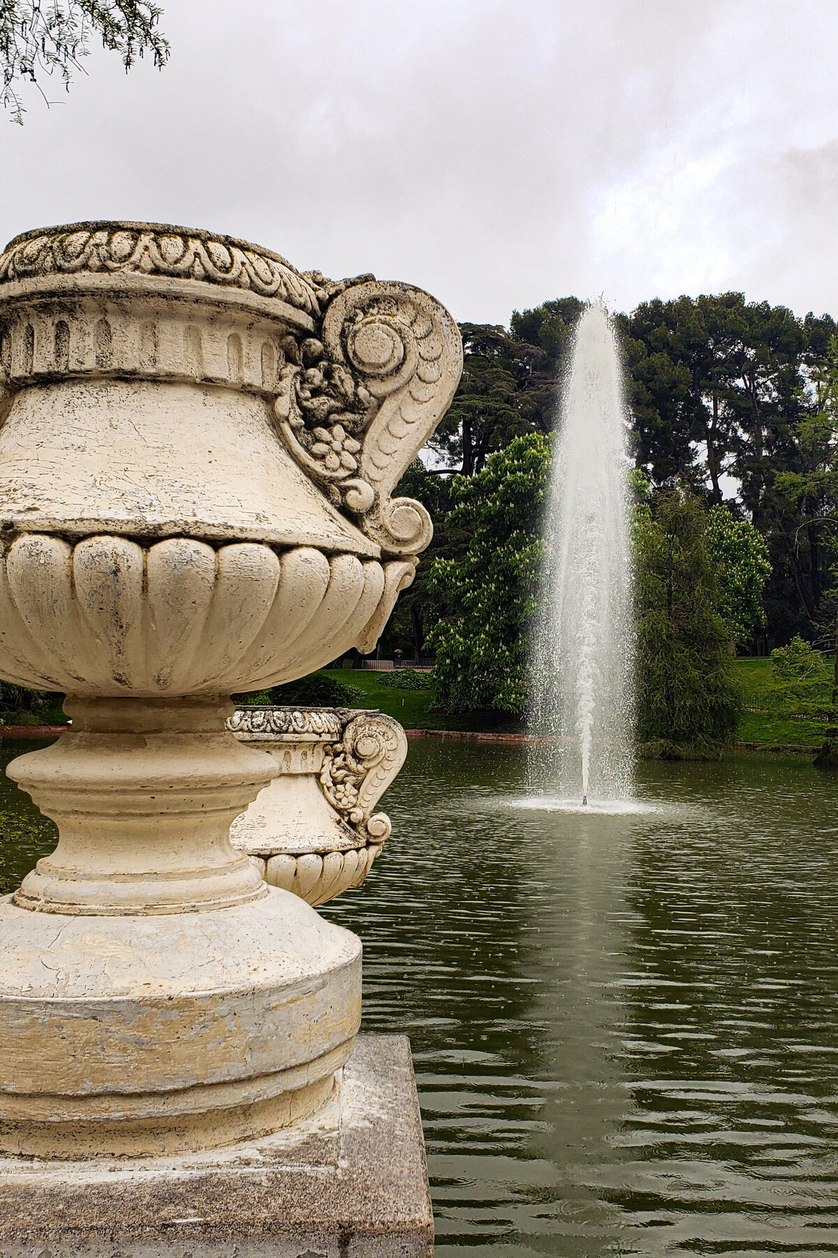 Fountain in Madrid Park