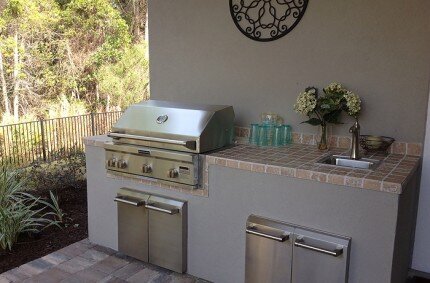 Custom outdoor kitchen Jacksonville FL