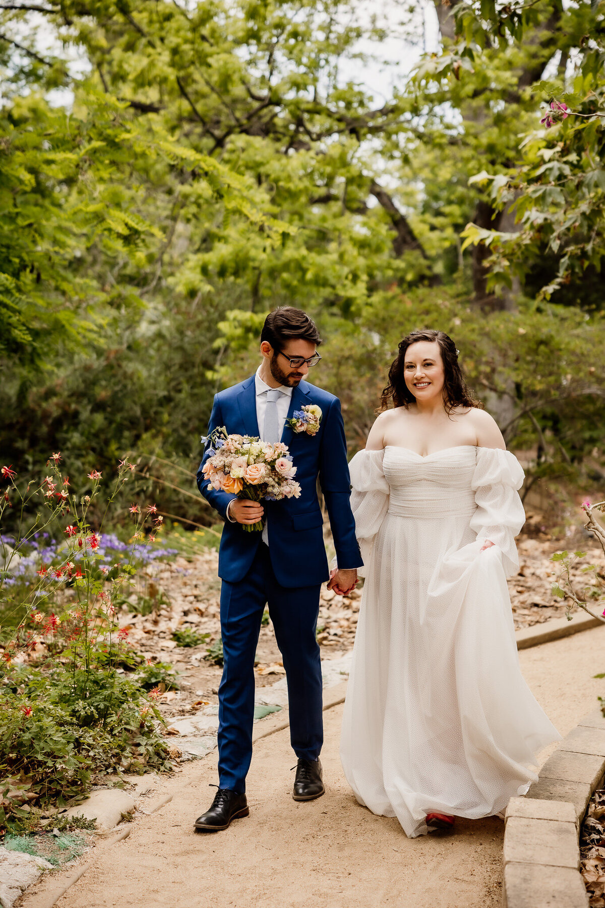 Archer Inspired Photography - Rachel and Alex Wedding - Rancho Los Cerritos Historic Site - Long Beach - Couple Photos-172