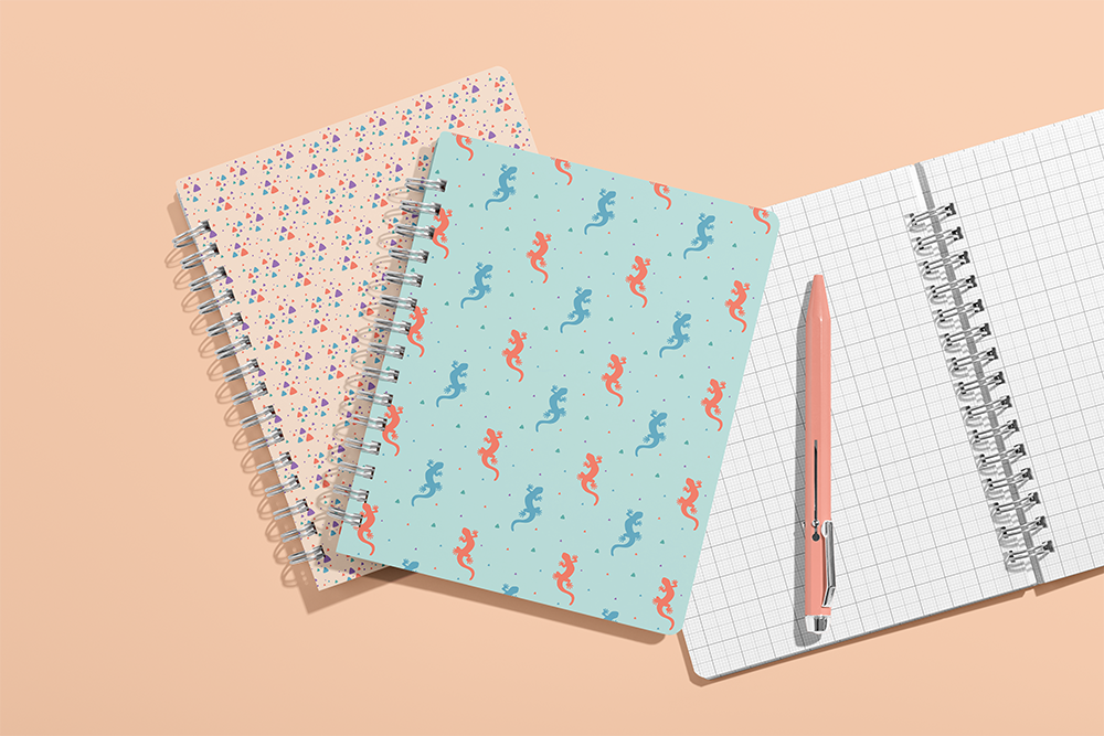 Little Coiled Notebook Mockup Set by Creatsy (9)
