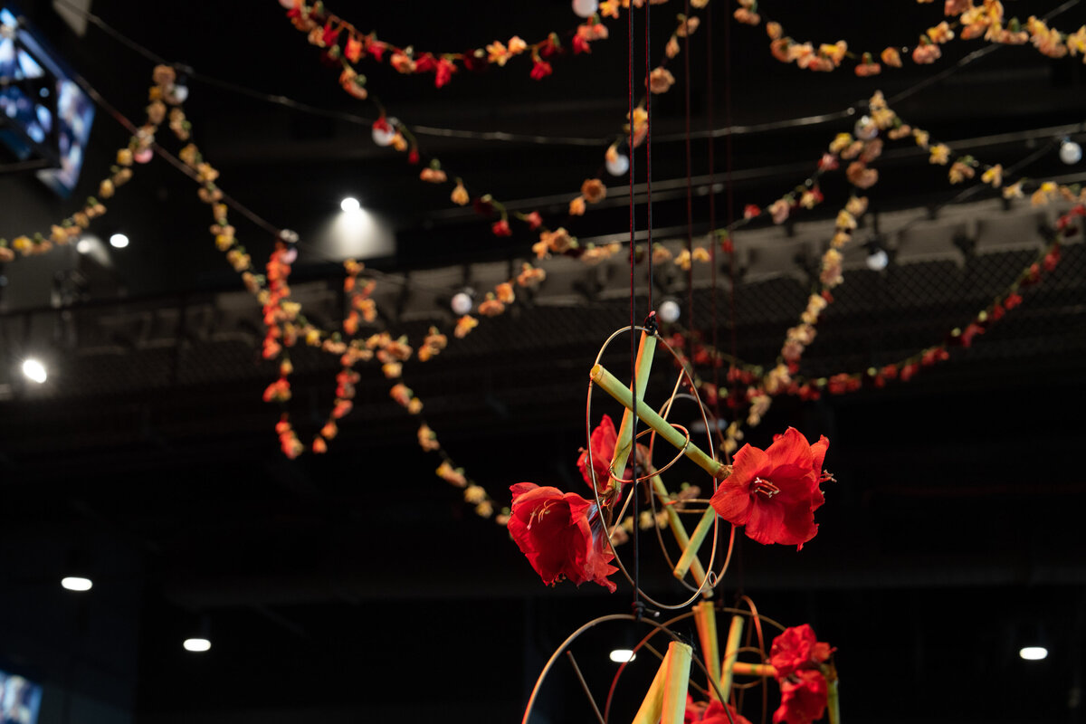 Sylvee FPC Live  activation madison floral installation-11