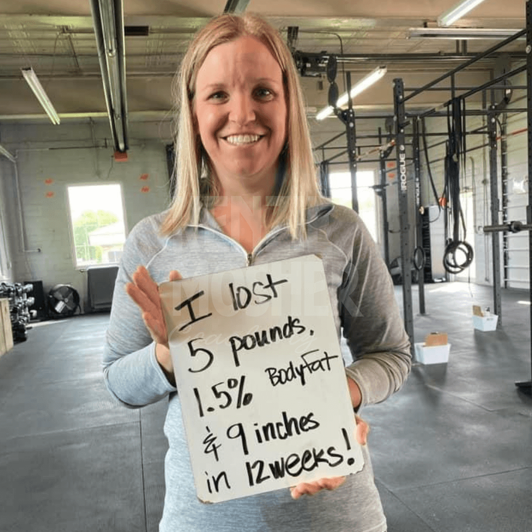 Real client transformation through gut repair and hormone support.