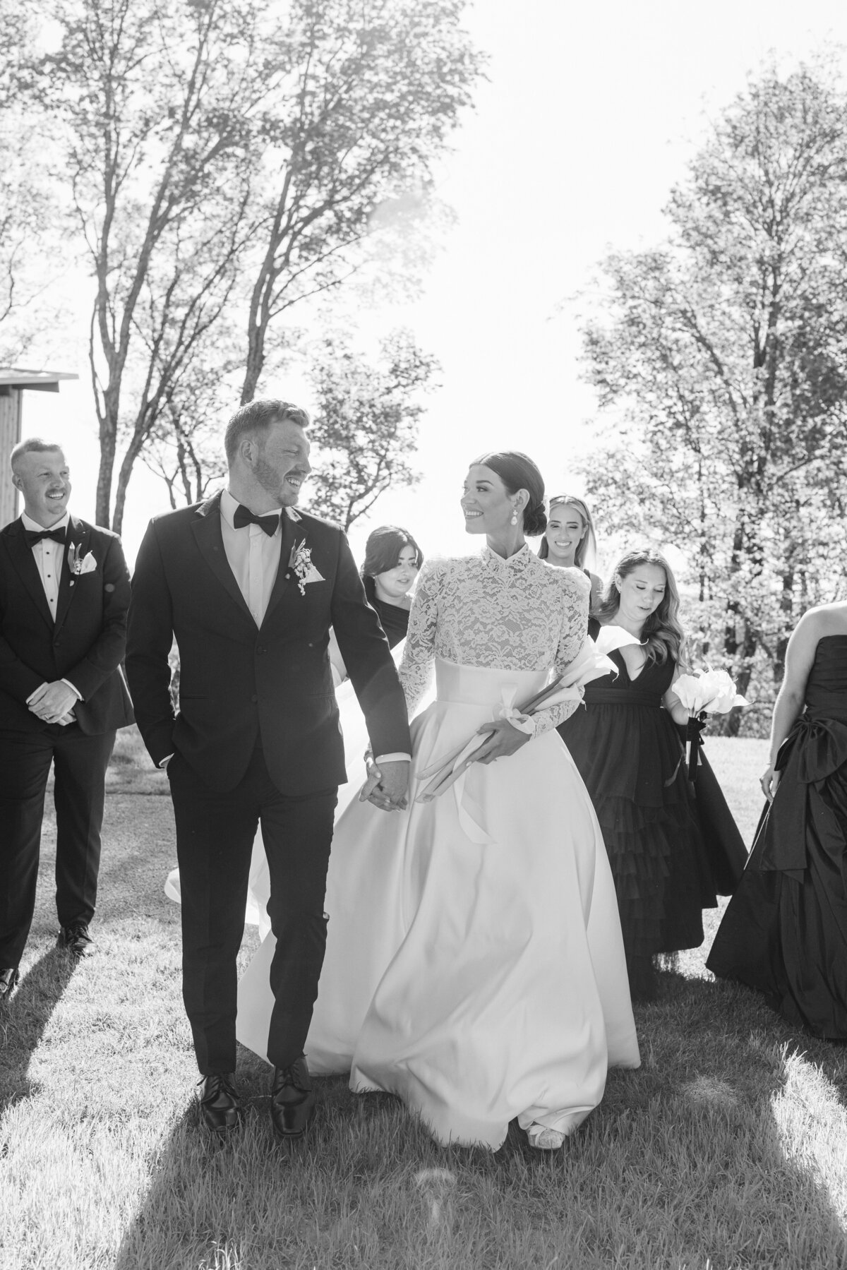 15 Classic black tie Southall Farm & Inn wedding_Fete Nashville Luxury Weddings