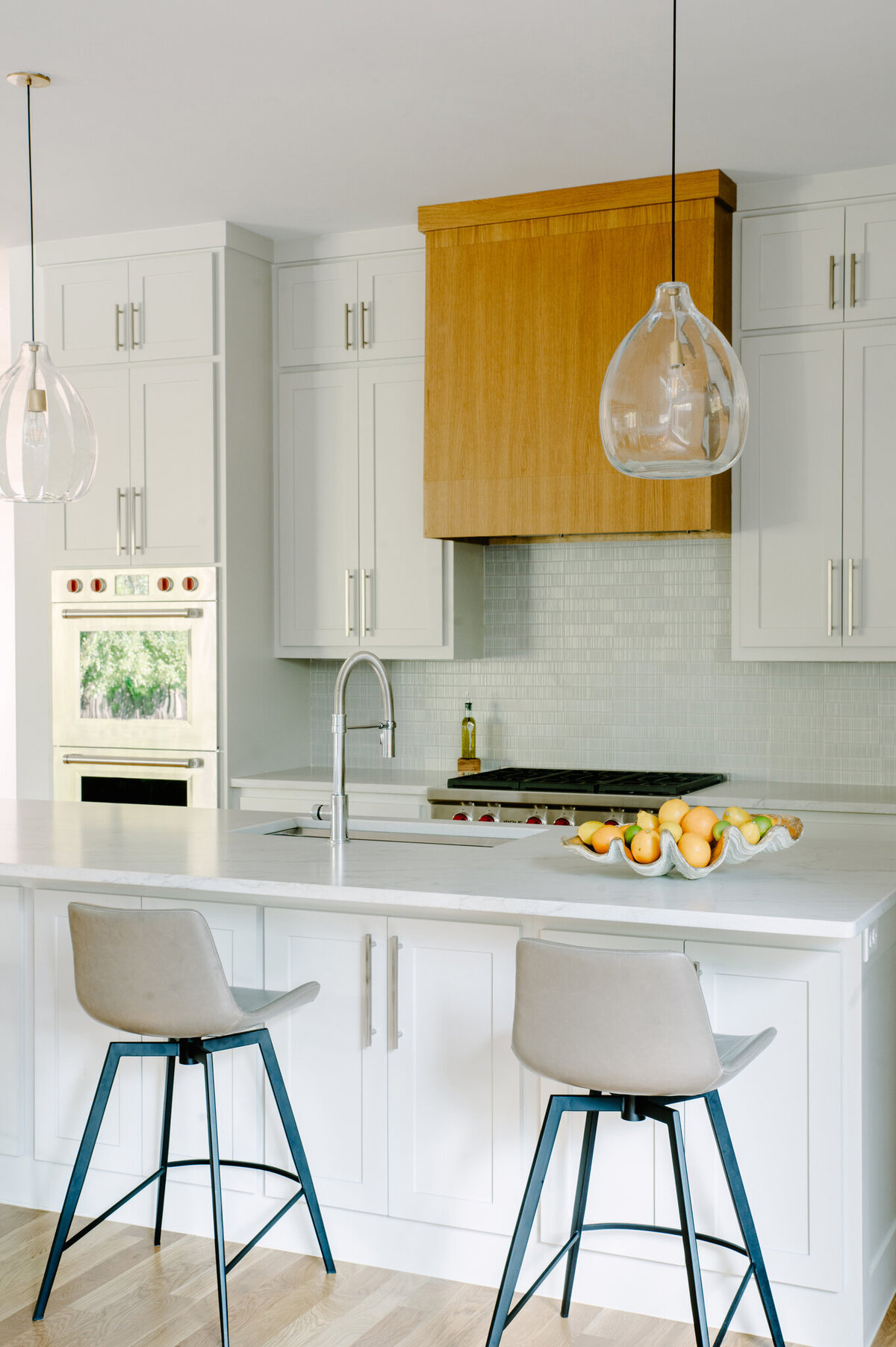 Kitchen Island with bar seating area