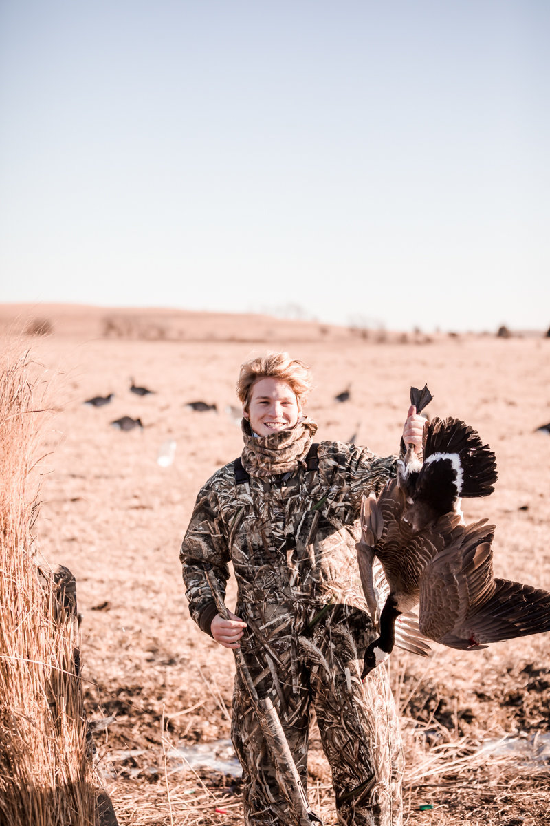 Central kansas duck hunting fowl plains -164