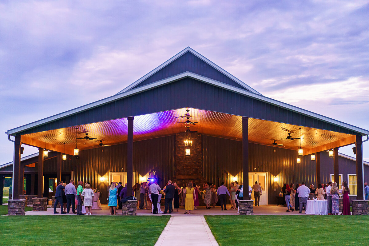 Four Seasons Barn Event Venue in Cardington, Ohio.