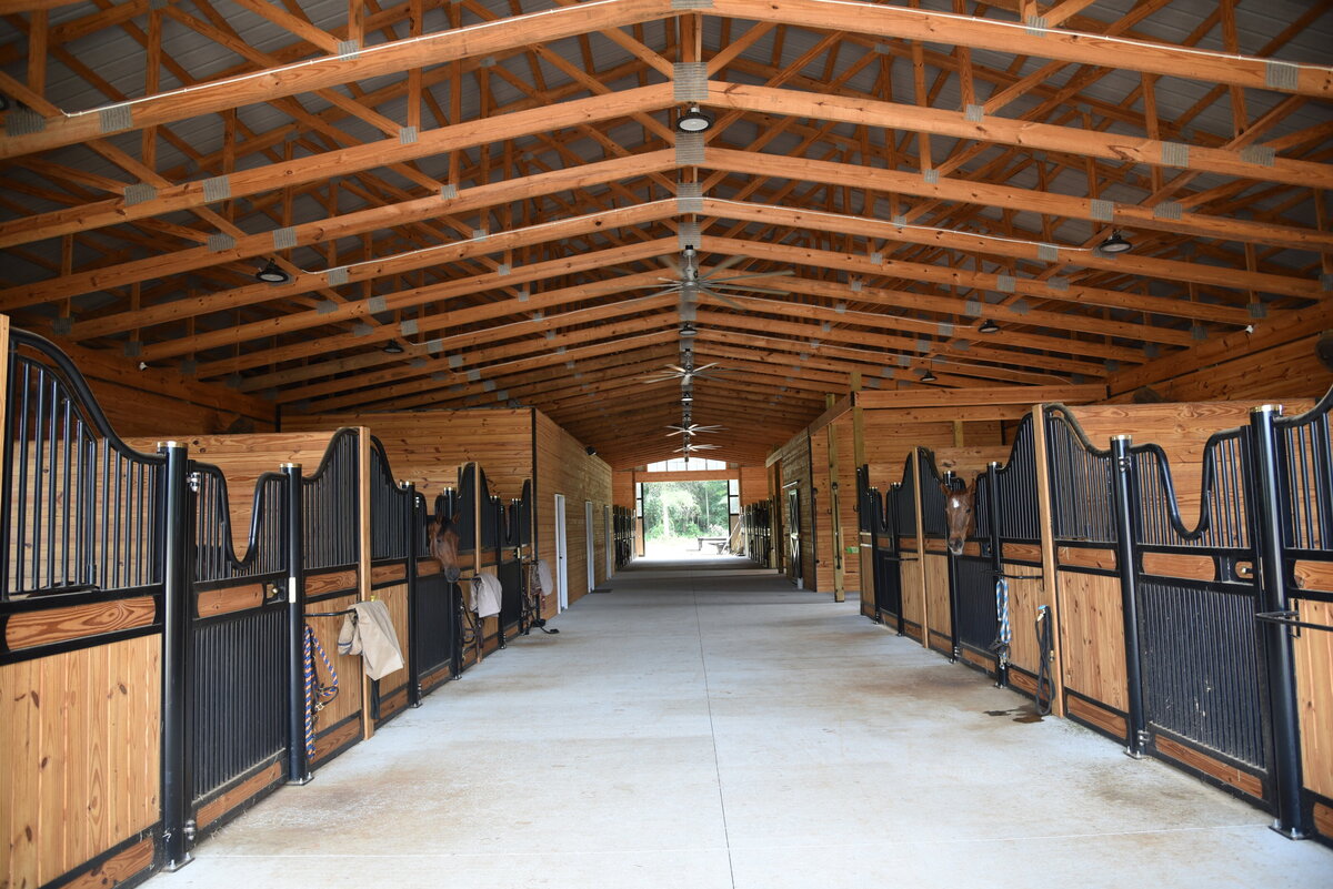 PermaGuard Metal Siding on Small Horse Barn
