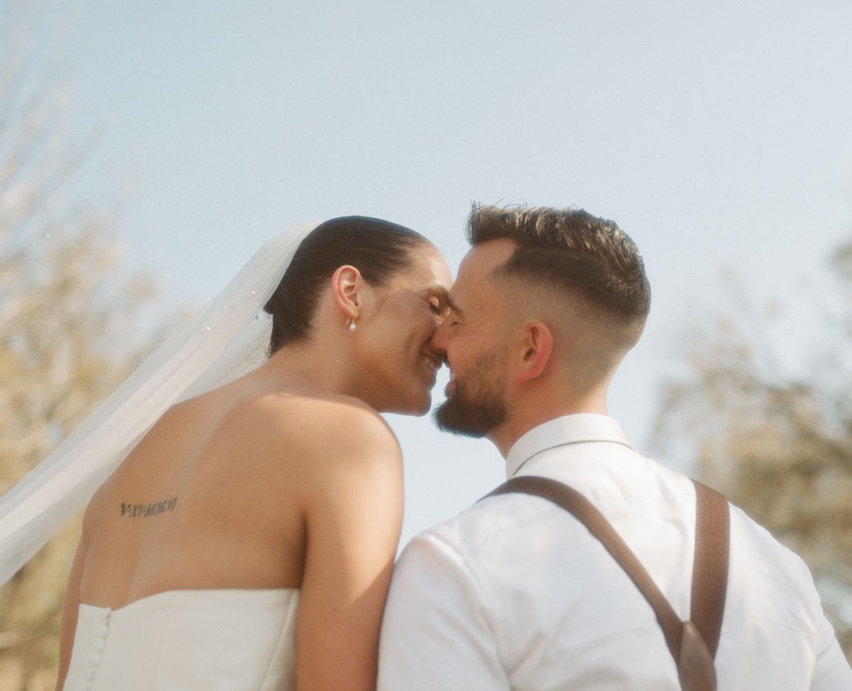 B&J - 120 film wedding