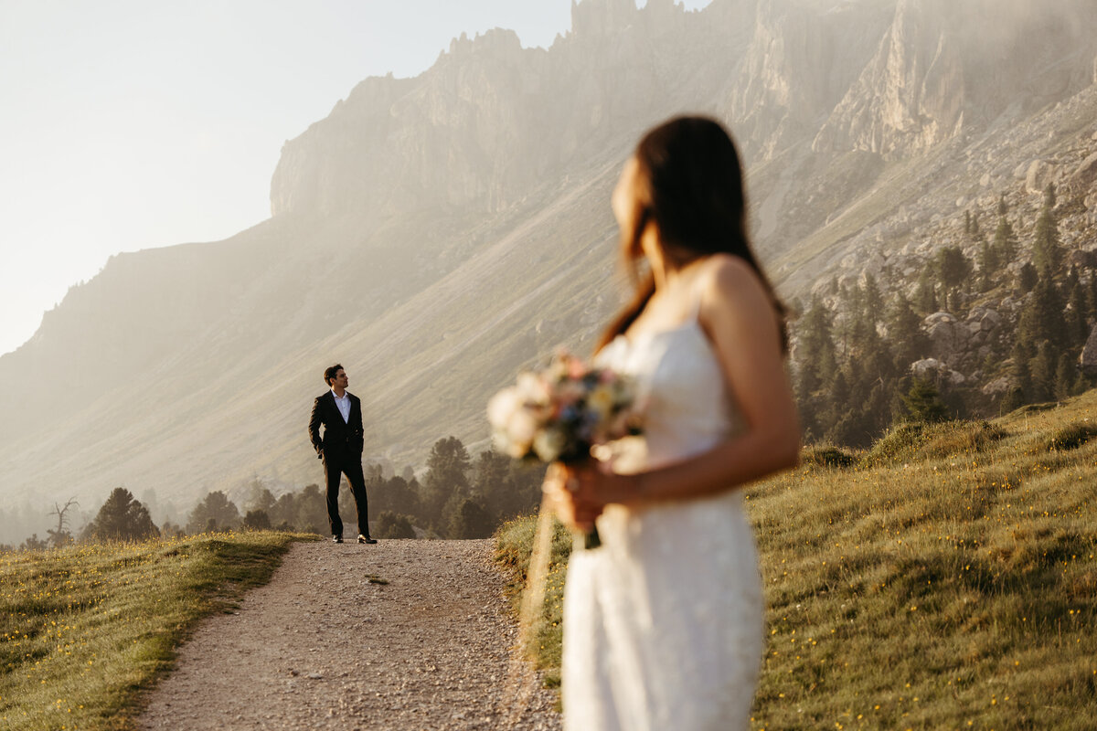 Passo delle Erbe Elopement Dolomites -18
