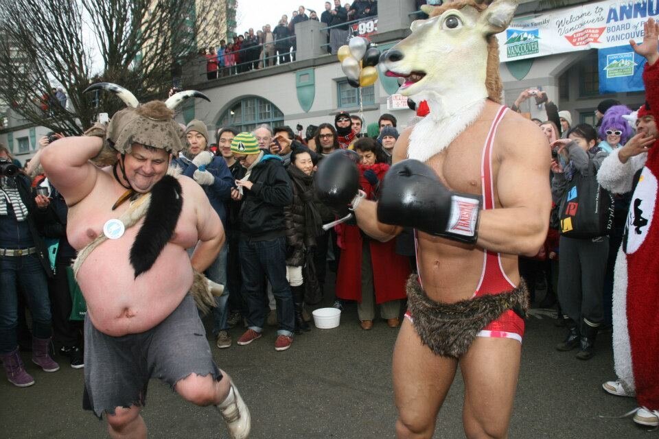 Brent Ray Fraser Mr Deer Polar Bear Swim English Bay 2011_17