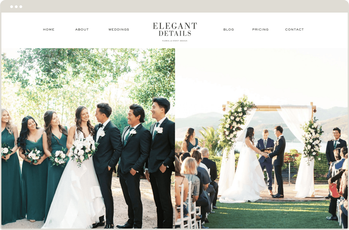 elegant details website