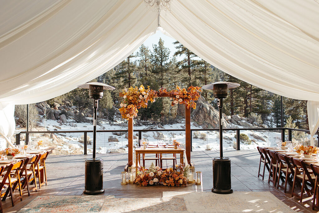 Tented Winter Wedding