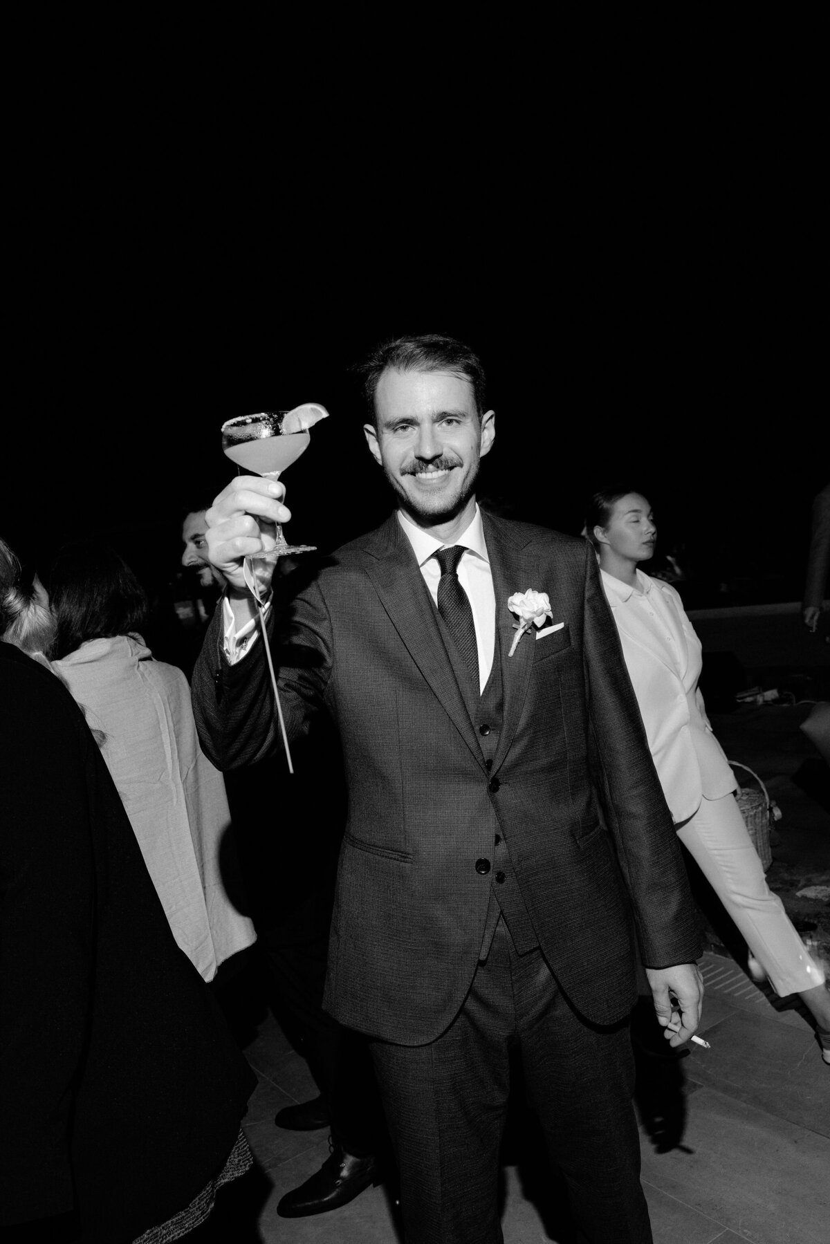 J&E | Glamorous Greece Wedding