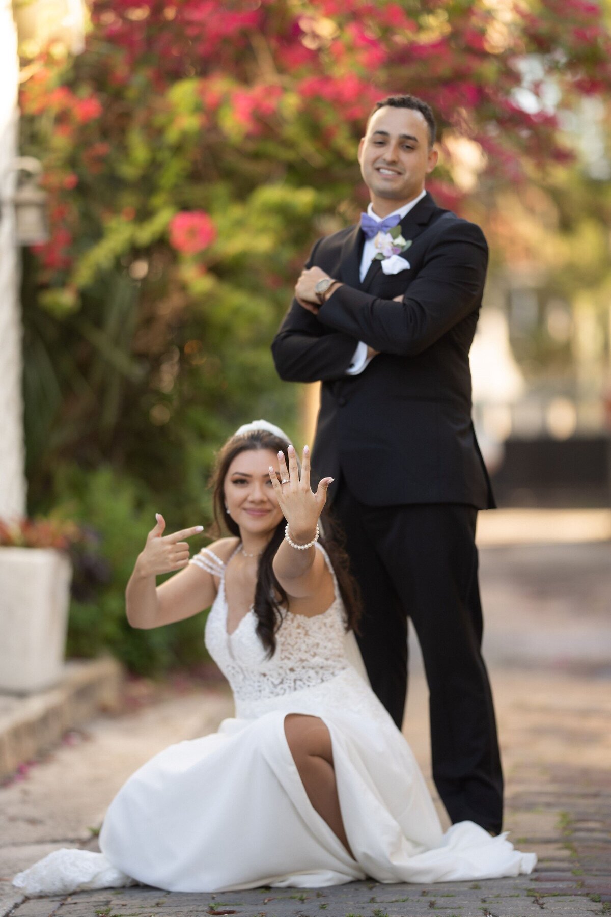 st-augustine-elopement-couple-celebrating-rings