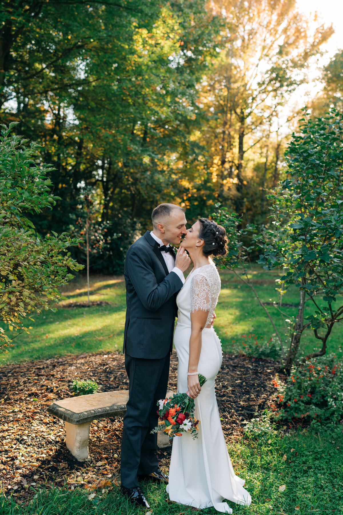Sayen House and Gardens NJ Elopement