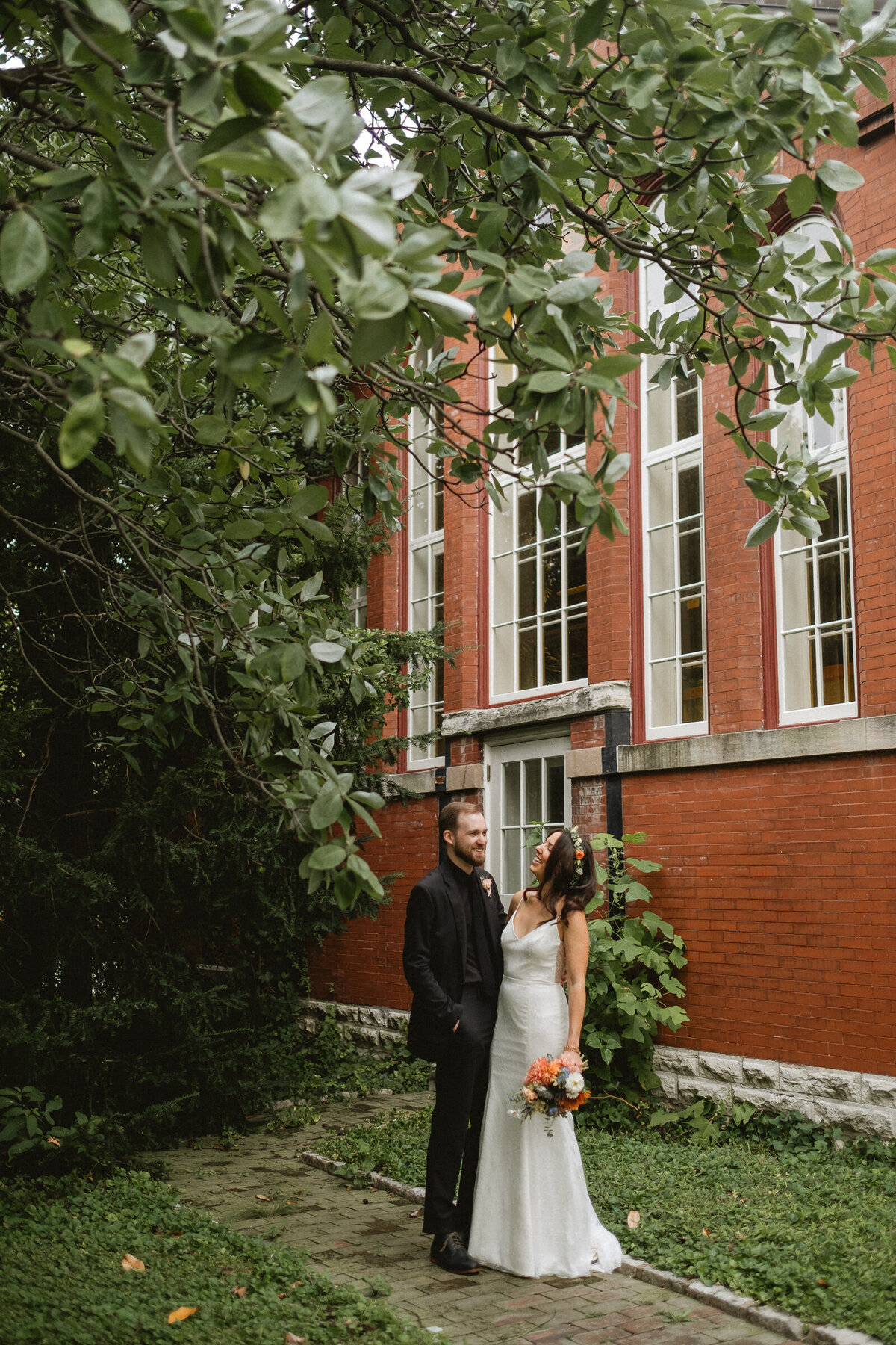 documentary photographer garden greenhouse wedding-147