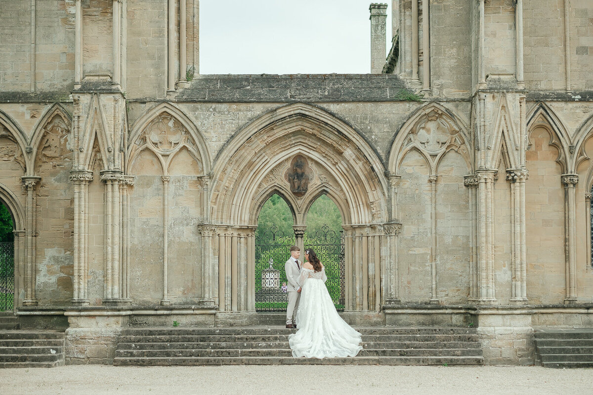 Romantic Nottingham Wedding at Newstead Abbey - Timeless Love in a Historic Setting-136