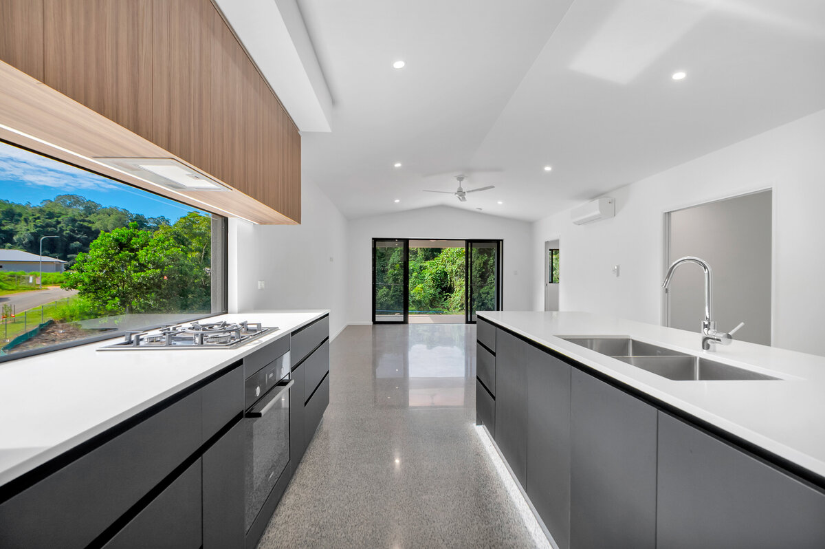 The Carlton 2 Island Bench in Kitchen