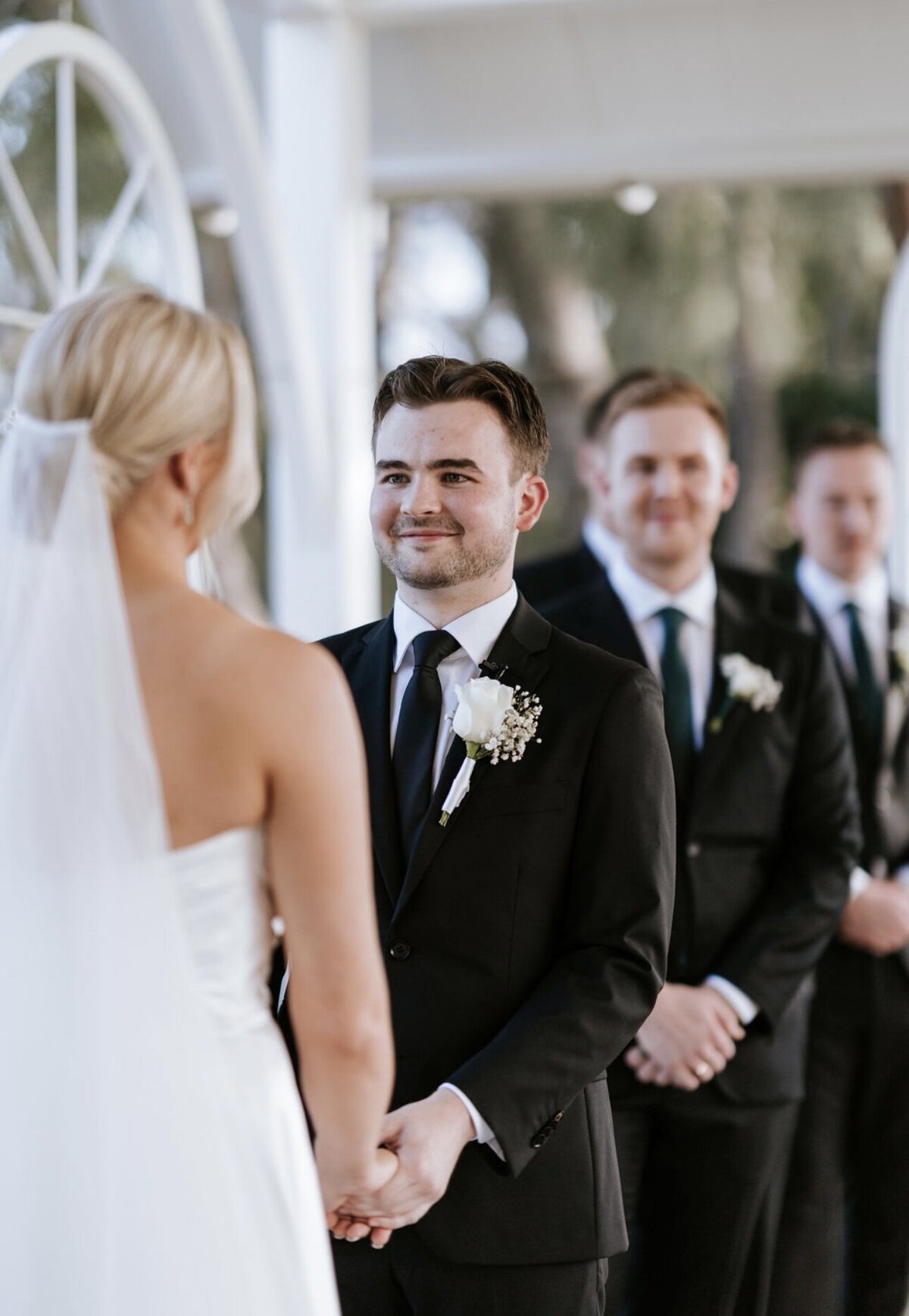 Sandstone Point wedding celebrant