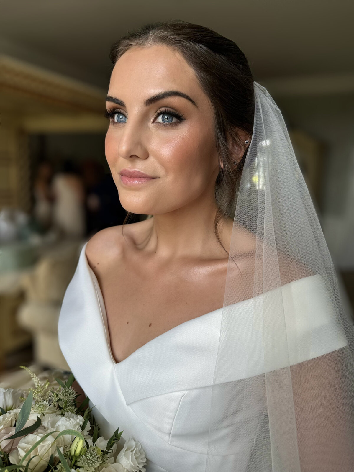 Glowing fresh makeup by Eve Bridal Beauty