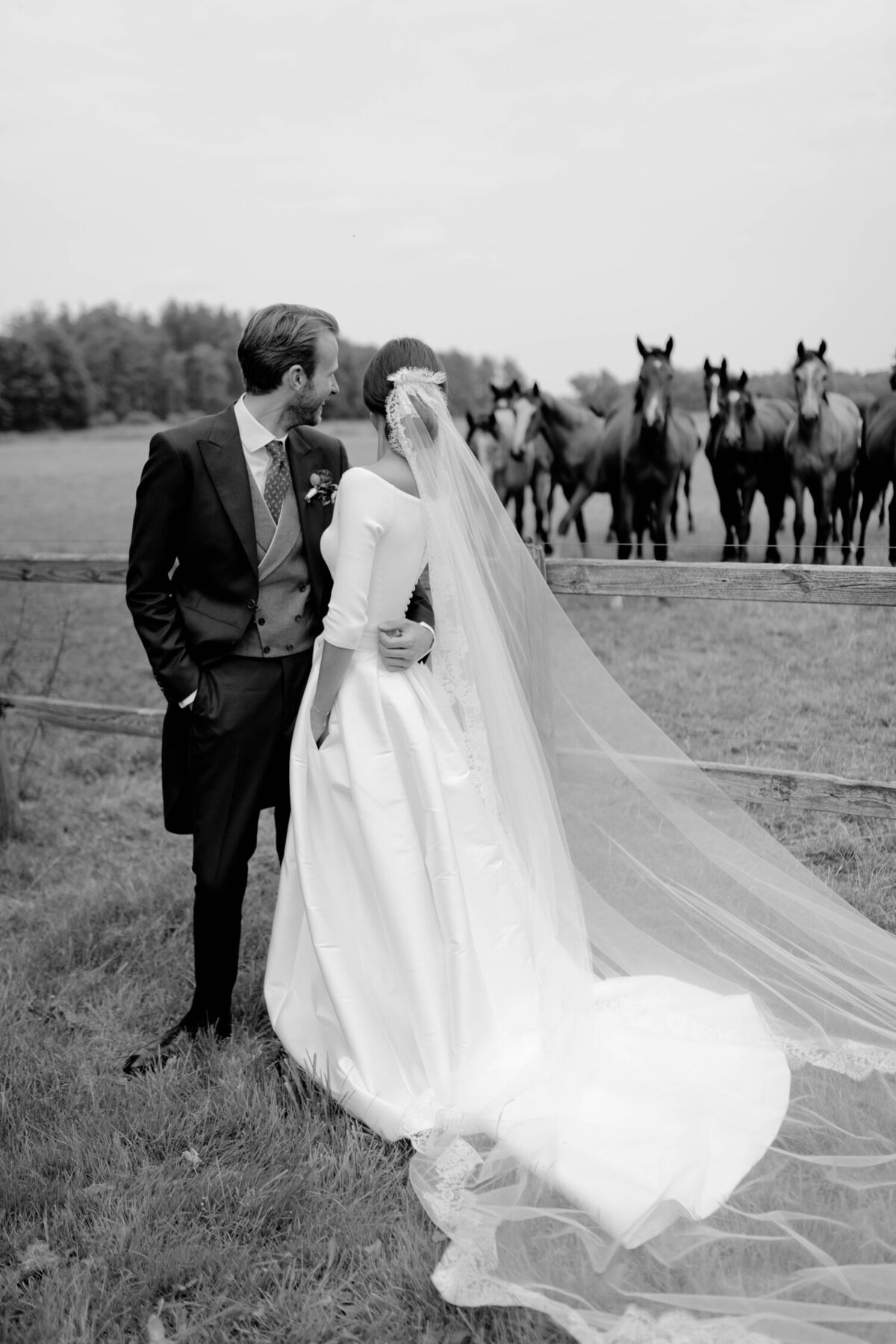 42_Flora_And_Grace_Europe_Editorial_Wedding_Photographer-0-46_Elegant and modern equestrian wedding celebration with natural aesthetic. 