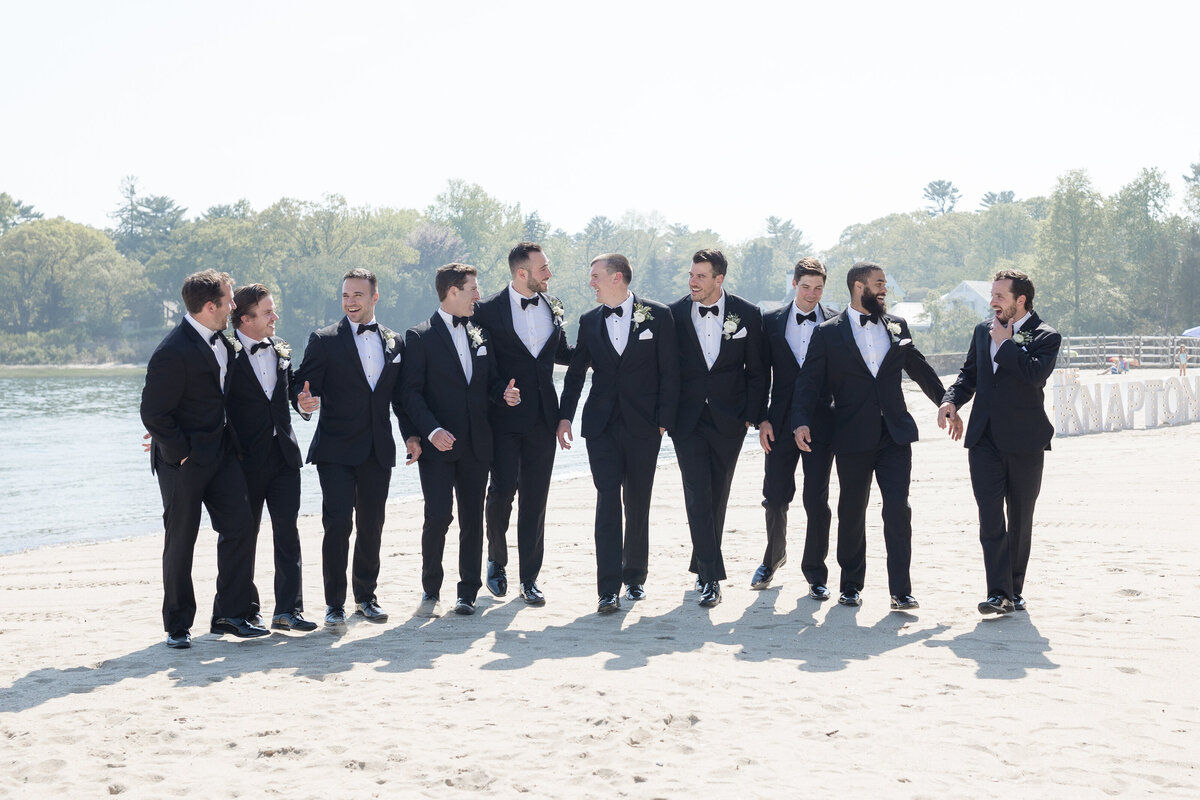 Groom and groomsmen