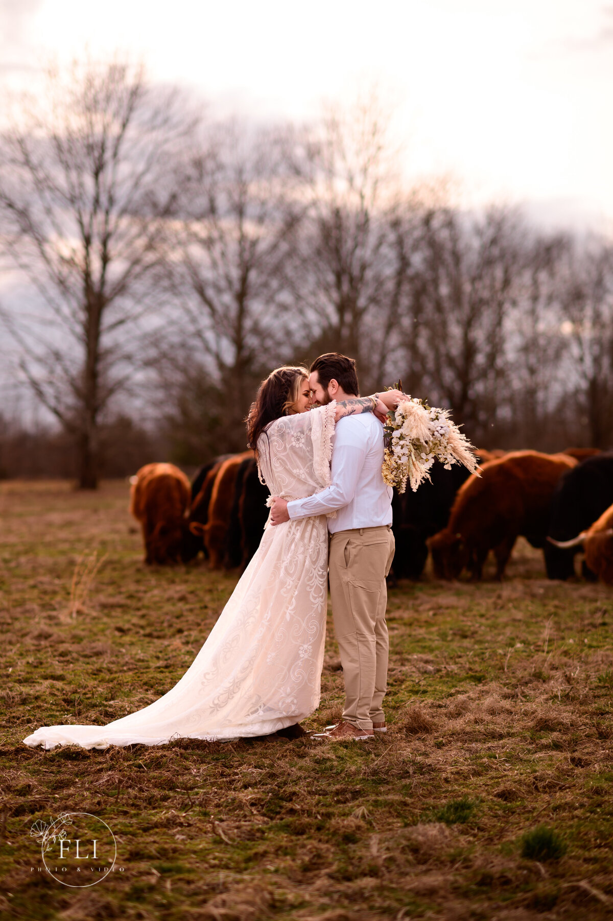 emmett ridge wedding venue cincinnati photographer highland cows 204