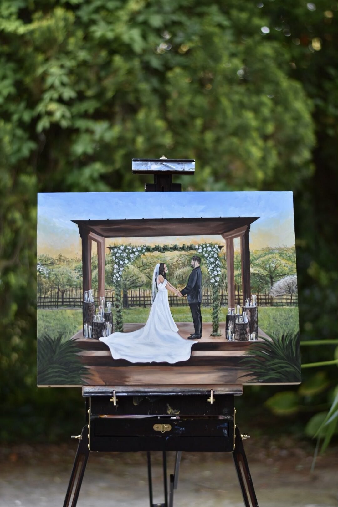Live Painting: Club Lake Plantation 
