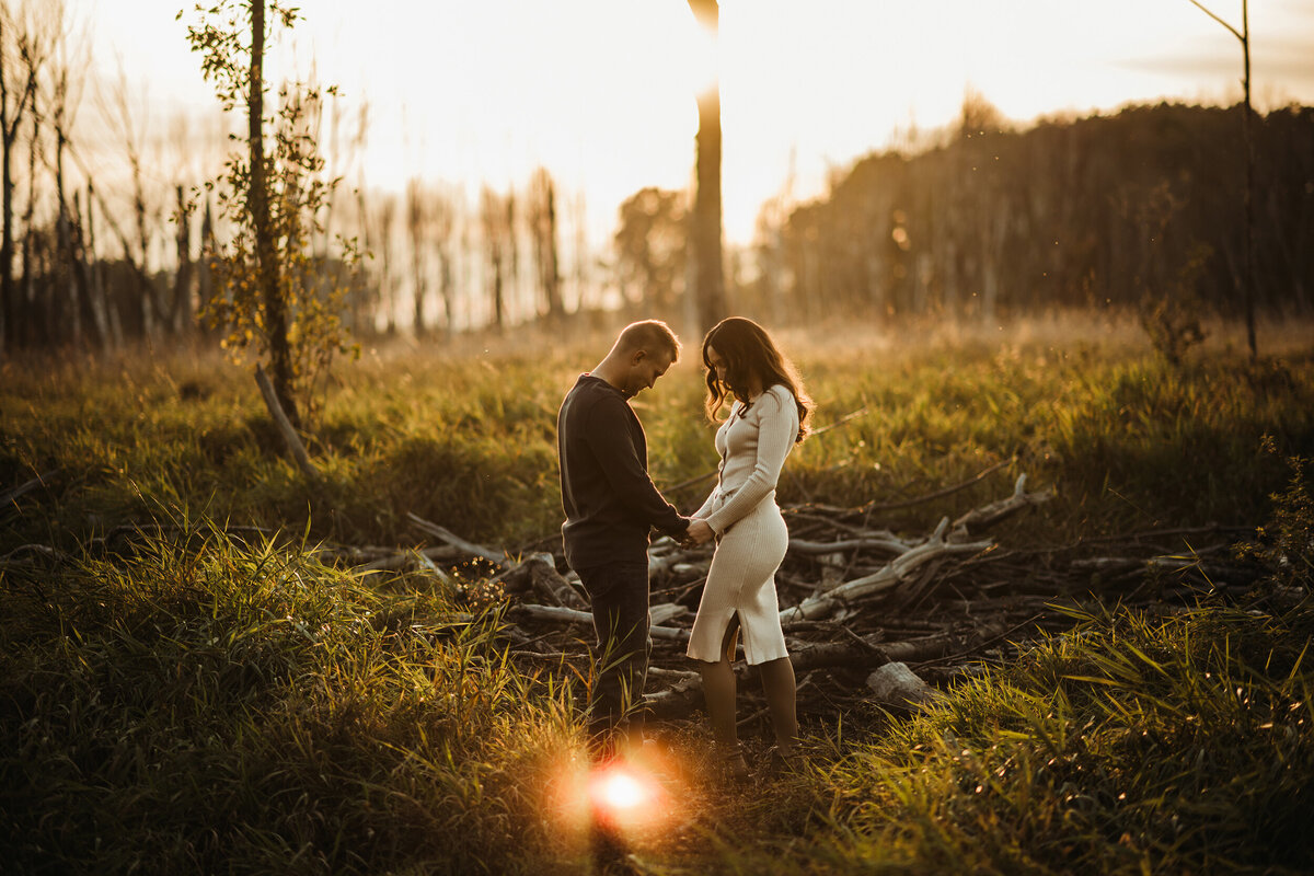 romantic engagement picture