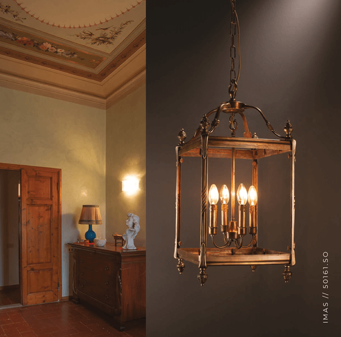 Fire Lighting_IMAS_Frascia1_50161.SO_Brass_Interior Pendant