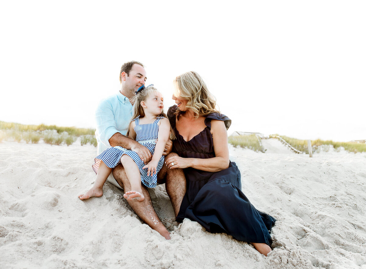 Beach family photo