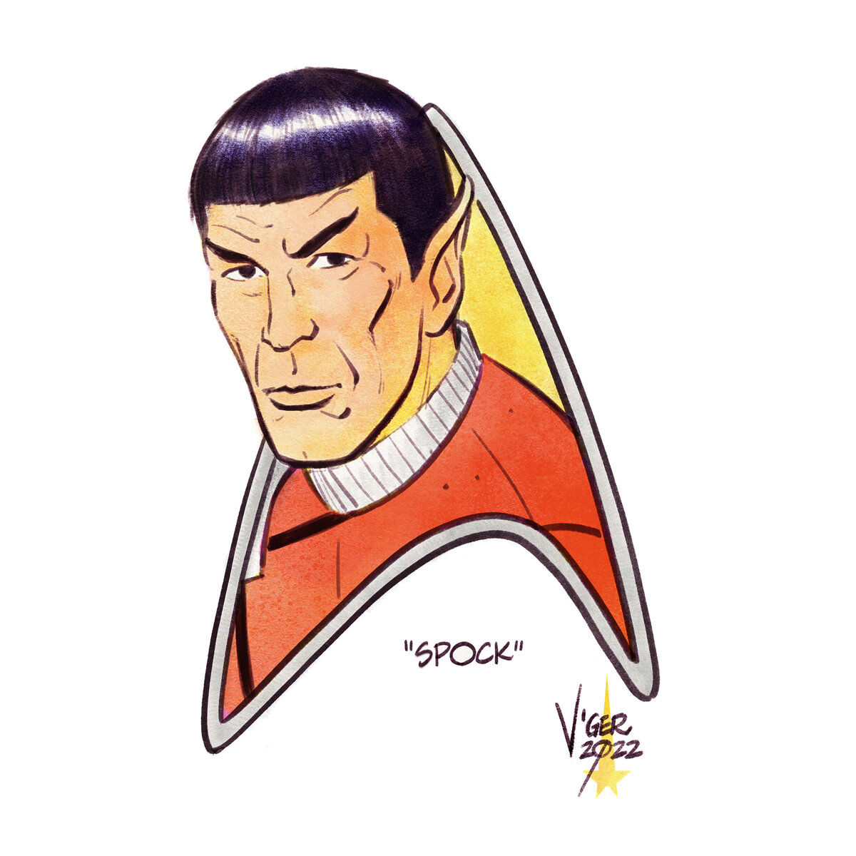 Spock Portrait